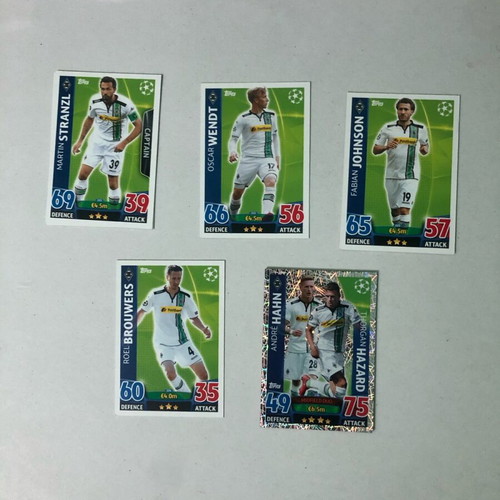 Match Attax 2015/16 Gladbach Card Set like new