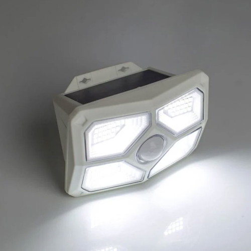 Solar security lamp with 72 LED and motion sensor, new