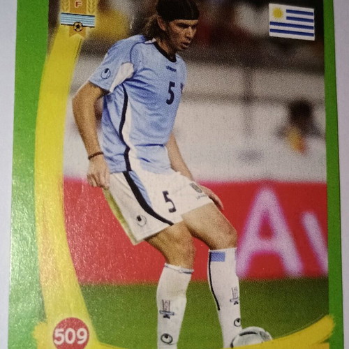 Pablo García Uruguay national team collectible sticker #509