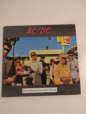 AC/DC Dirty Deeds Done Dirt Cheap CD in very good condition