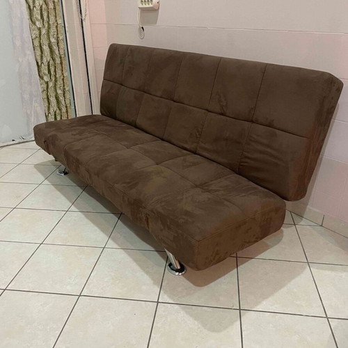 Sofa bed brown like new