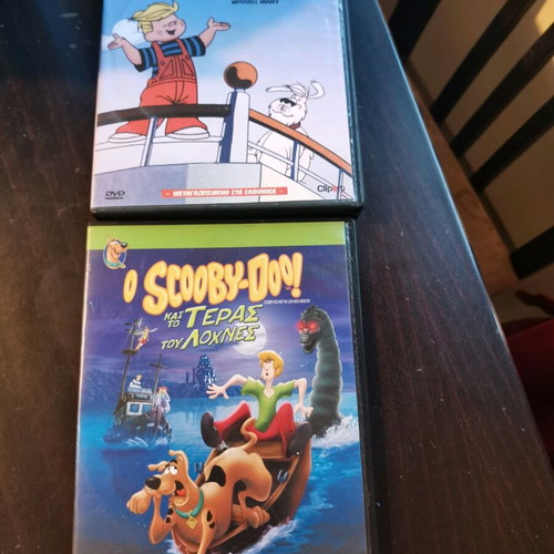 Animated cartoons DVD used, pack of 6 children’s