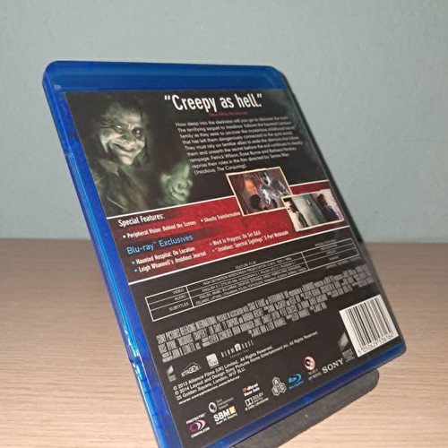 Insidious Chapter 2 Blu-ray like new with Greek subtitles