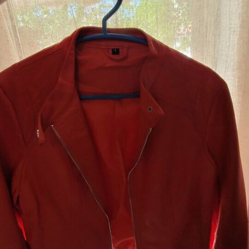 Viscose jacket L, Italian specifications, red