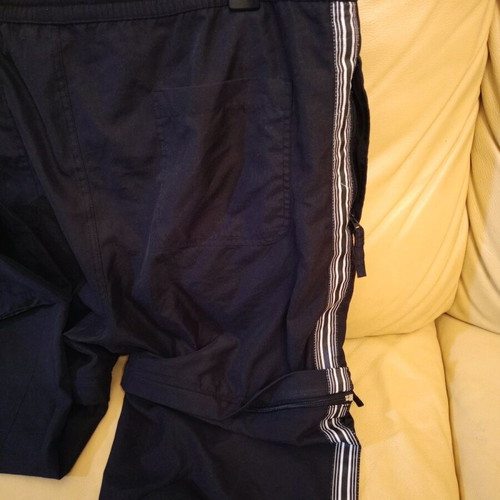 Flagship men's tracksuit pants with shorts, size 52-54, like new, black