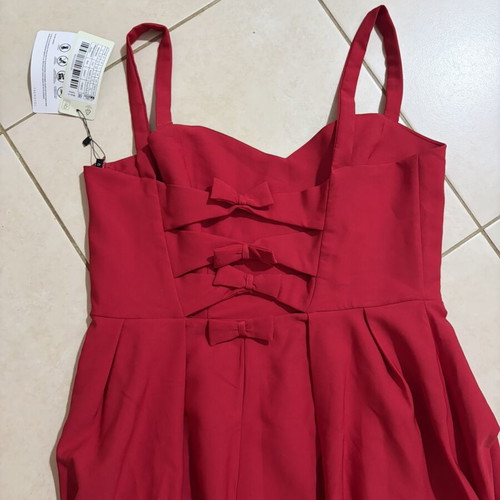 Red Dress Trendyol new, size XL
