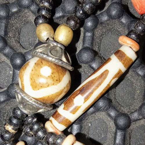 Malas necklaces from Tibet used with book gift