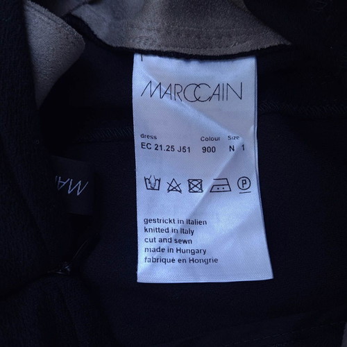 Marc Cain women's bodycon dress like new, size XS/S, beige and black