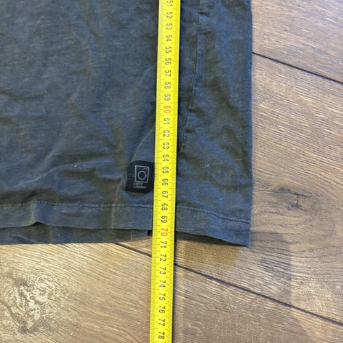 Dirty Laundry short-sleeve shirt L used, gray with small hole