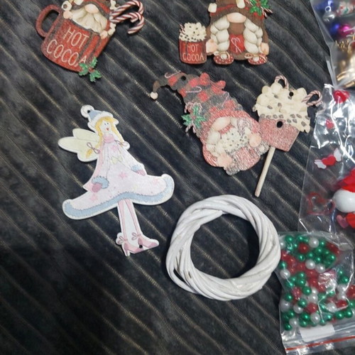 Christmas decoration set like new for DIY
