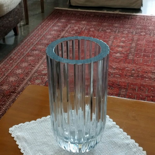 Rogaska crystal vase like new, 30cm height