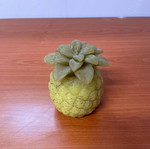 Pineapple-shaped candle, height 13cm