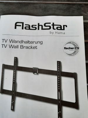 Κρεμάστρα τηλεόρασης τοίχου FlashStar by Hama καινούργια, για 32-65 ίντσες