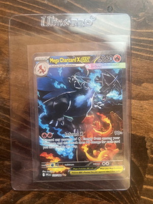 Mega Charizard EX Pokemon card