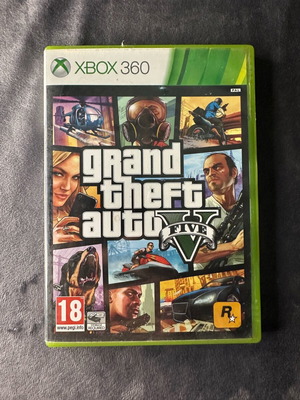 GTA V Xbox 360 like new, complete with map and manual