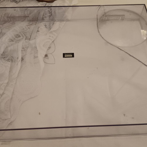 Technics SL 1200 MK2 Dust Cover used, broken but complete