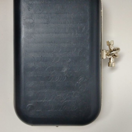 Clutch bag frame hand-held new, black