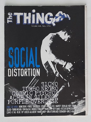 The Thing fanzine issue 16 1995 used