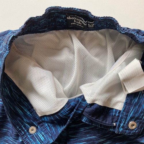 Abercrombie boys' swimwear used, blue, size 5-6 years