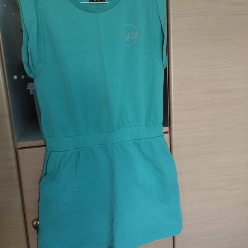 Turquoise women's dress Paco & Co Large new