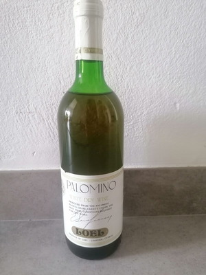 Palomino Loel white dry wine new, collectible vintage