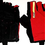  Γάντια ενηλίκων MAVIC COSMIC PRO με Gel, ύφασμα και δέρμα,  κοντό στύλ, χρώμα κόκκινο- μαύρο, μέγεθος Large