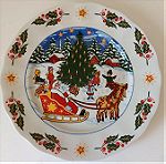  Alessandro Studio Χριστουγεννιάτικο Πιάτο Ø26,5cm Fine European Porcelain #01298