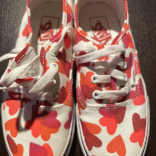 Vans shoes with hearts size 36 like new