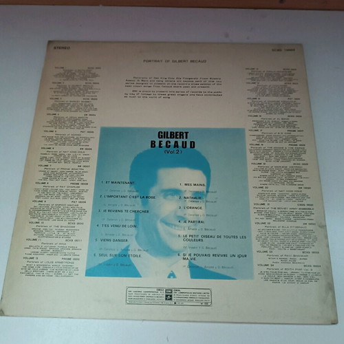 Gilbert Bécaud vinyl used