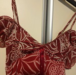 Salt & Pepper red spaghetti strap dress like new, size S