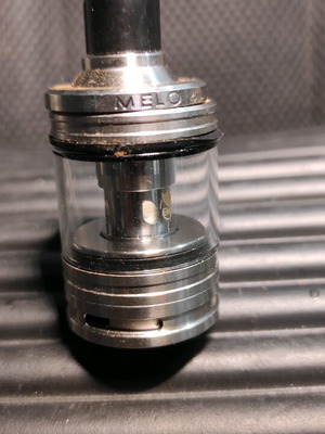 Melo D25 by Eleaf stainless steel used vape tank
