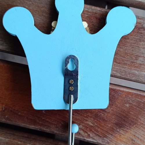 Little Prince wooden blue children's hanger like new