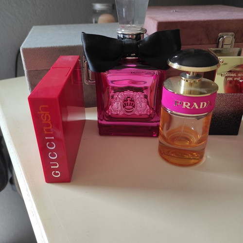 Empty perfume bottles used, pack of 13 pieces