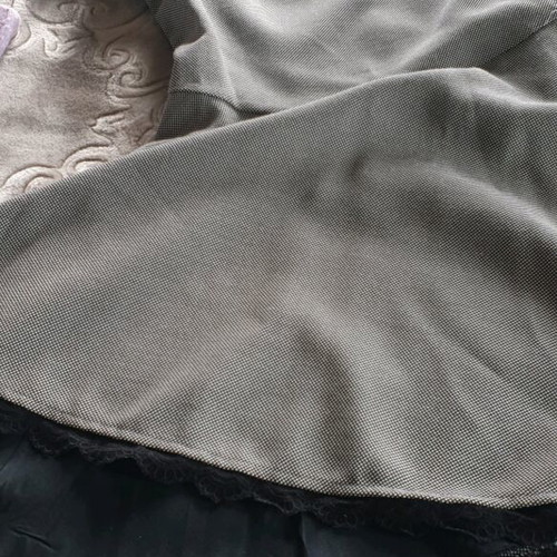 Marasil girls' dress gray, like new, size 158 cm