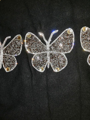 Πλεκτό μεταχειρισμένο νούμερο M/L μαύρο