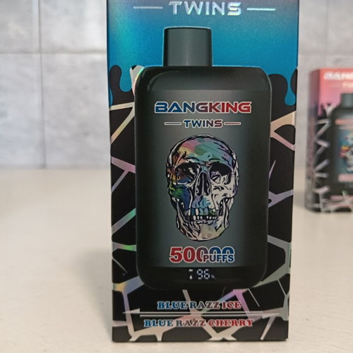 Bangking Twins Disposable Vape 50,000 Puffs with Digital Display like new