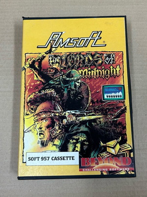 Amsoft 1984 Amstrad CPC Lords of Midnight cassette used