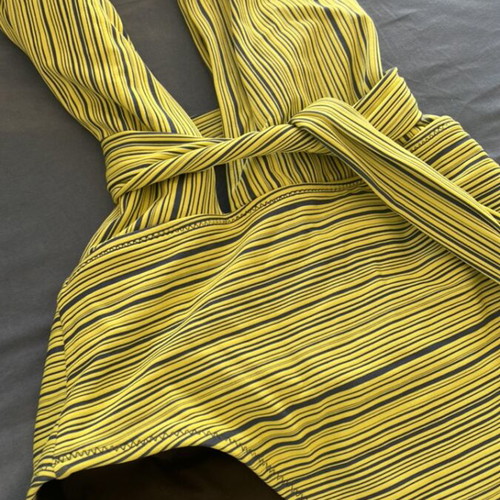 Sophie Deloudi one-piece swimsuit like new, size S, yellow