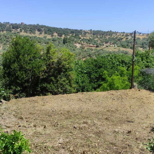 Land 520 sqm buildable plot in Mistegna, Lesvos region
