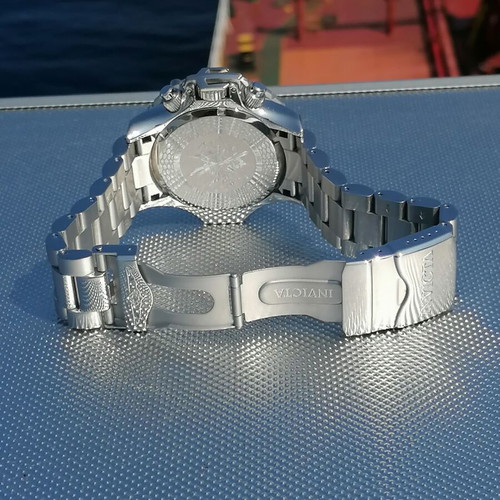 Invicta Subaqua Swiss chronograph new, yellow and silver