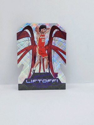 Panini Revolution Zaccharie Risacher "Liftoff" Cosmic rookie /99 σε άριστη κατάσταση