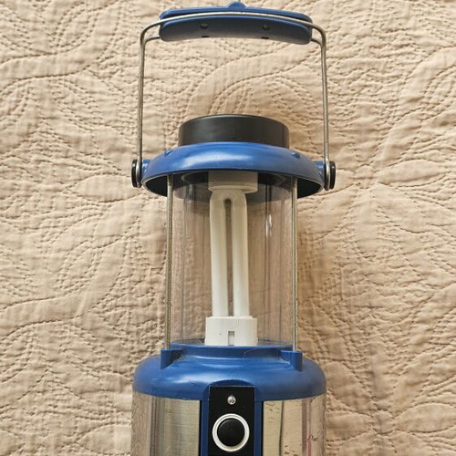 Telco Lamp used, battery and mains powered