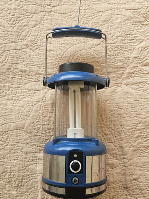 Telco Lamp used, battery and mains powered