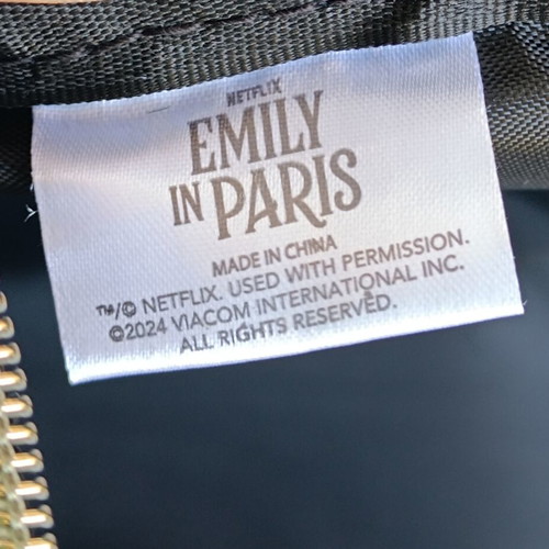 School Backpack Emily in Paris Gim new, official Netflix merchandise
