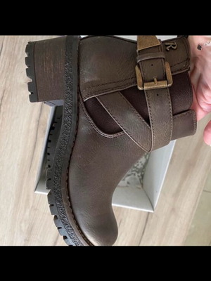 Refresh ankle boots used, brown, size 36