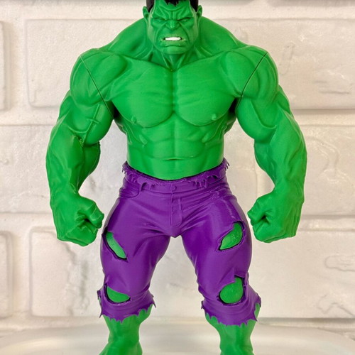 Hulk figure 3D print 24 cm new, PLA plastic