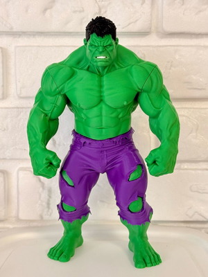 Hulk figure 3D print 24 cm new, PLA plastic