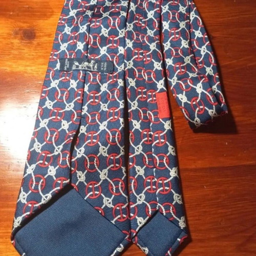 Hermes Paris tie like new, blue