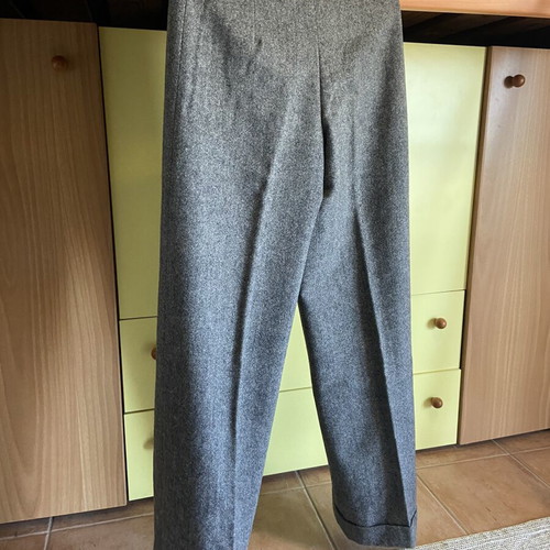 Wool pants Raxevsky gray like new, size S