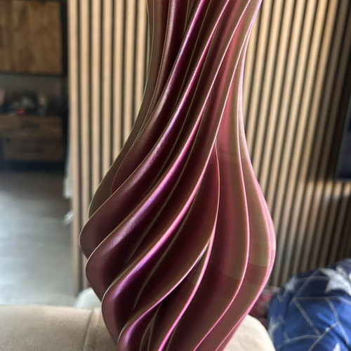 3D printed vase 25 cm tall, new